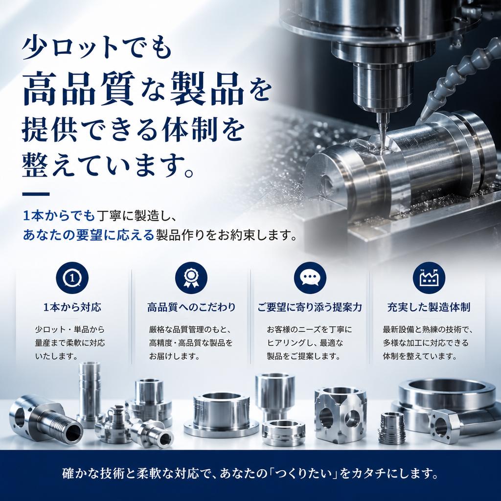 柔軟な対応力と高品質